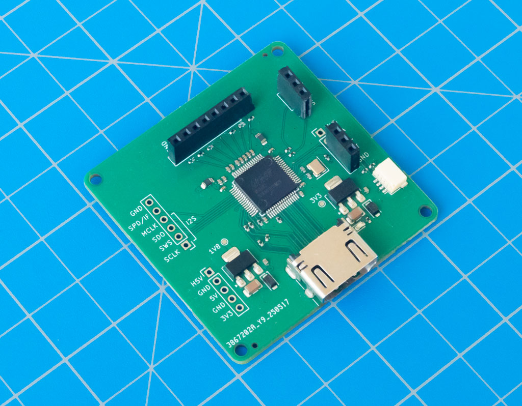 The MS9282 breakout board